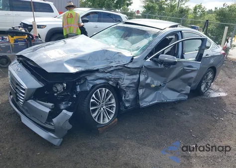 2017 Genesis G80 3.8 z USA, uszkodzony, nr VIN KMHGN4JEXHU177401